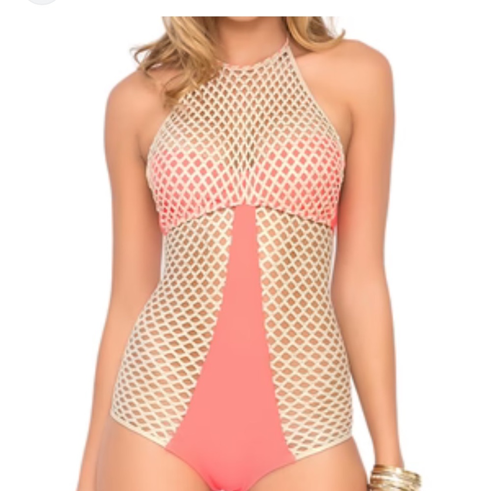 Luli‎ fama one piece bathing suit medium